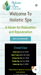 Mobile Screenshot of holisticspaforu.ca